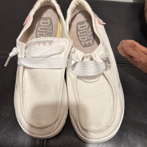 Hey Dude Women's White Shoes